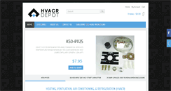 Desktop Screenshot of hvacrdepot.com